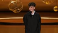 Owen Cooper giving a speech at the 2025 Emmy Awards (Image via YouTube/@televisionacad)